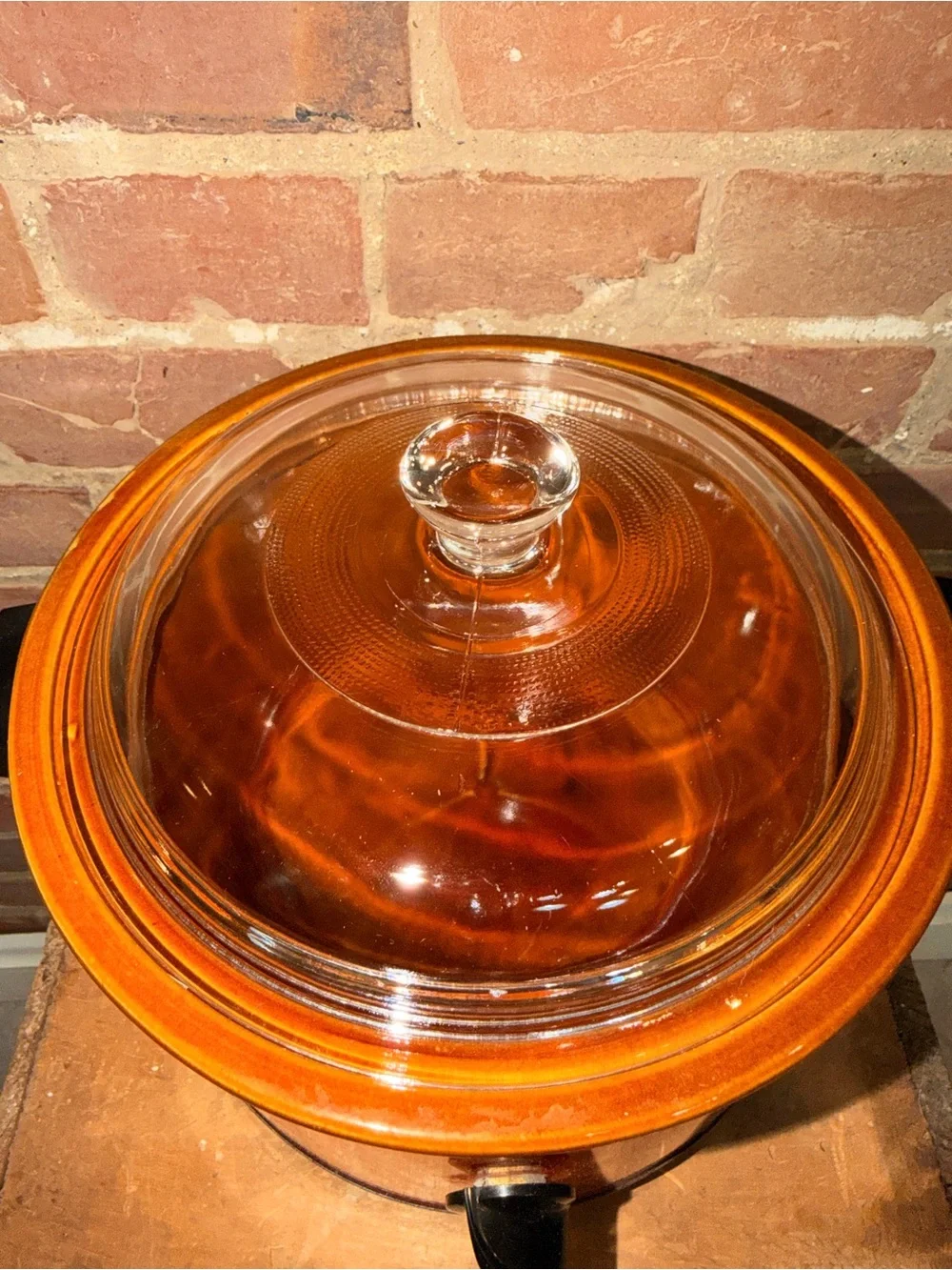 Crock-Pot Red Slow Cooker Vintage Spice Design 70s Kitchenware Rival